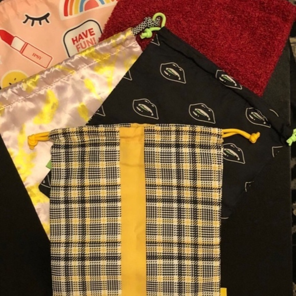 2 for $16 - Ipsy Drawstring Bags